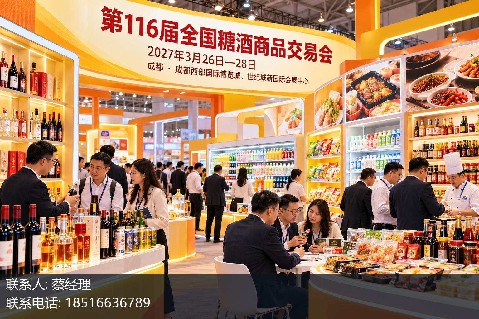 经销商在展会现场看什么正文中部语义配图