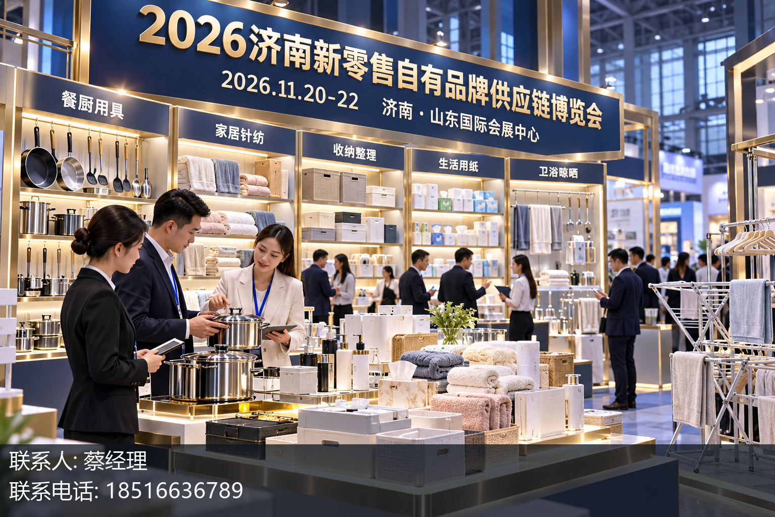 展品范围:六大品类覆盖商超采购需求正文中部语义配图