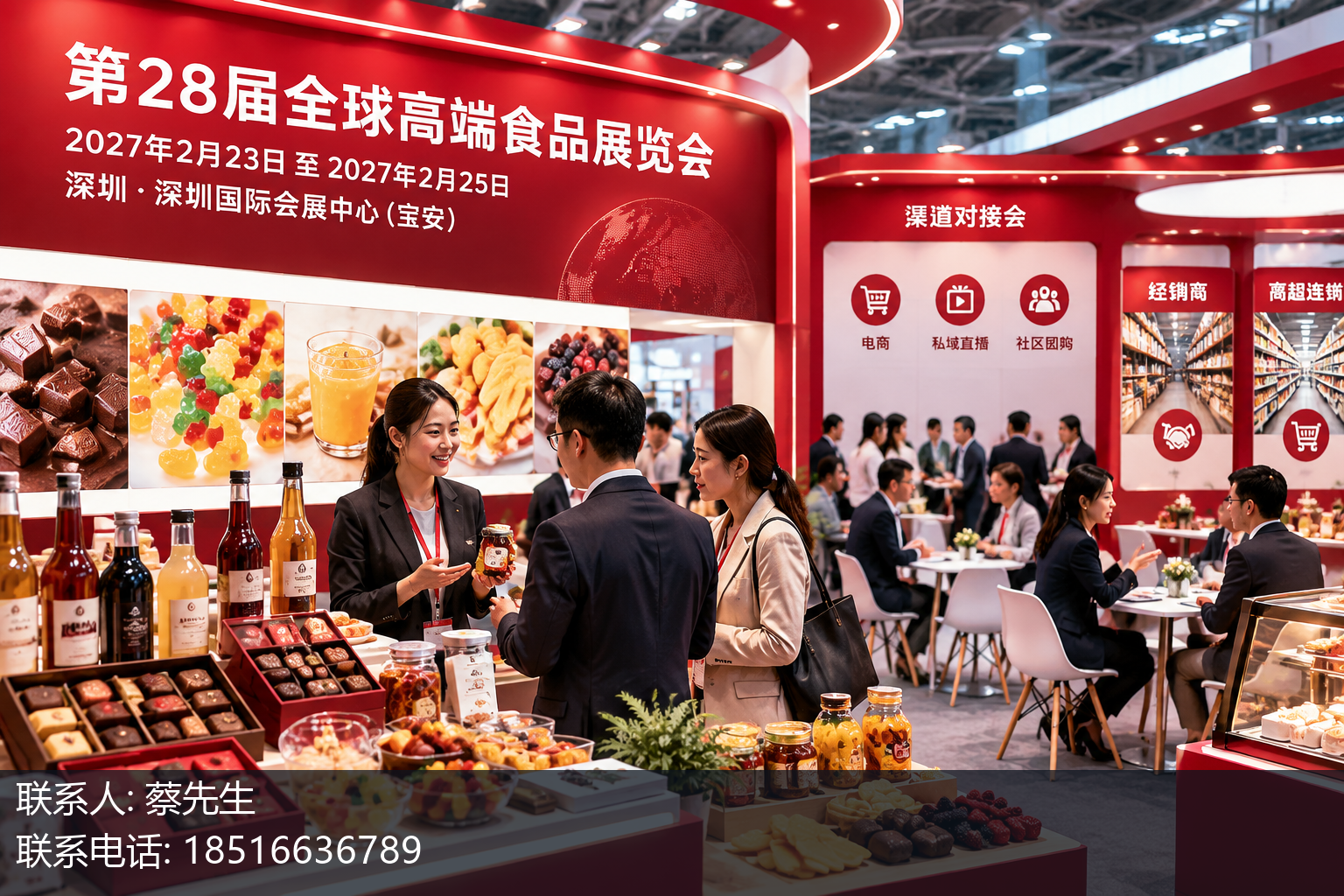 一处对接多元采购渠道的现场正文中部语义配图